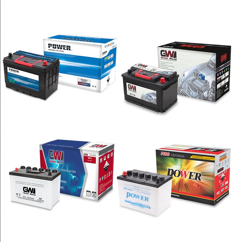 Wholesale 12v 75ah Battery Car for Suppliers Durable Automotive Auto Batteries Din Import Car Korean Batteries for Cars