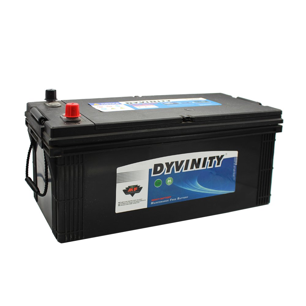 Factory Direct Sale New 12V 150Ah MF Battery for Trucks Sealed Maintenance Free Car Battery Model N150