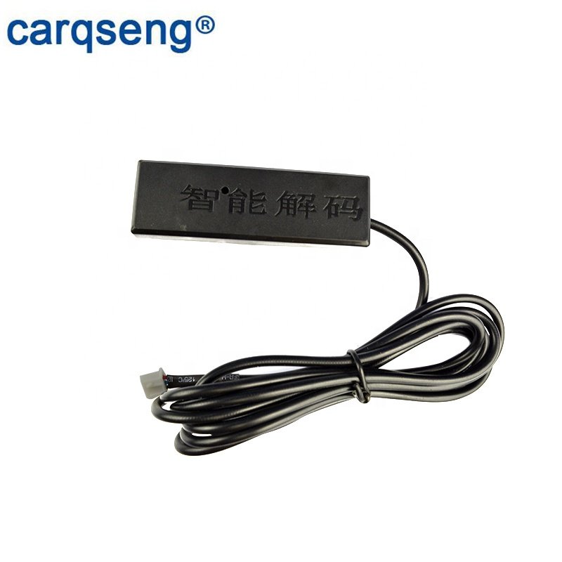 12V One-Way Auto Car Alarm System with Remote Control Push Button Start-Up No Key Entry & Immobilizer Anti-Theft