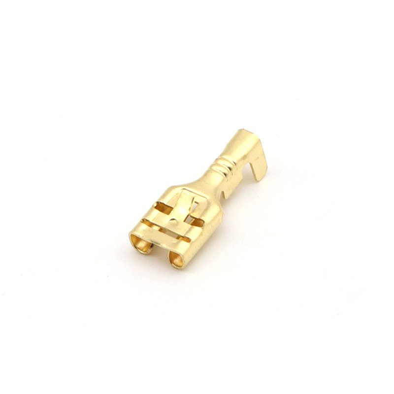 Gold Car Terminal Connector,auto Battery Terminal,electrical Crimp Connector DJ622-A6.3