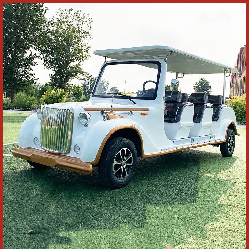 Wholesale 8-Person Luxury Electric Classic Tourist Car Ce Approved Sightseeing Bus with Free Shipping