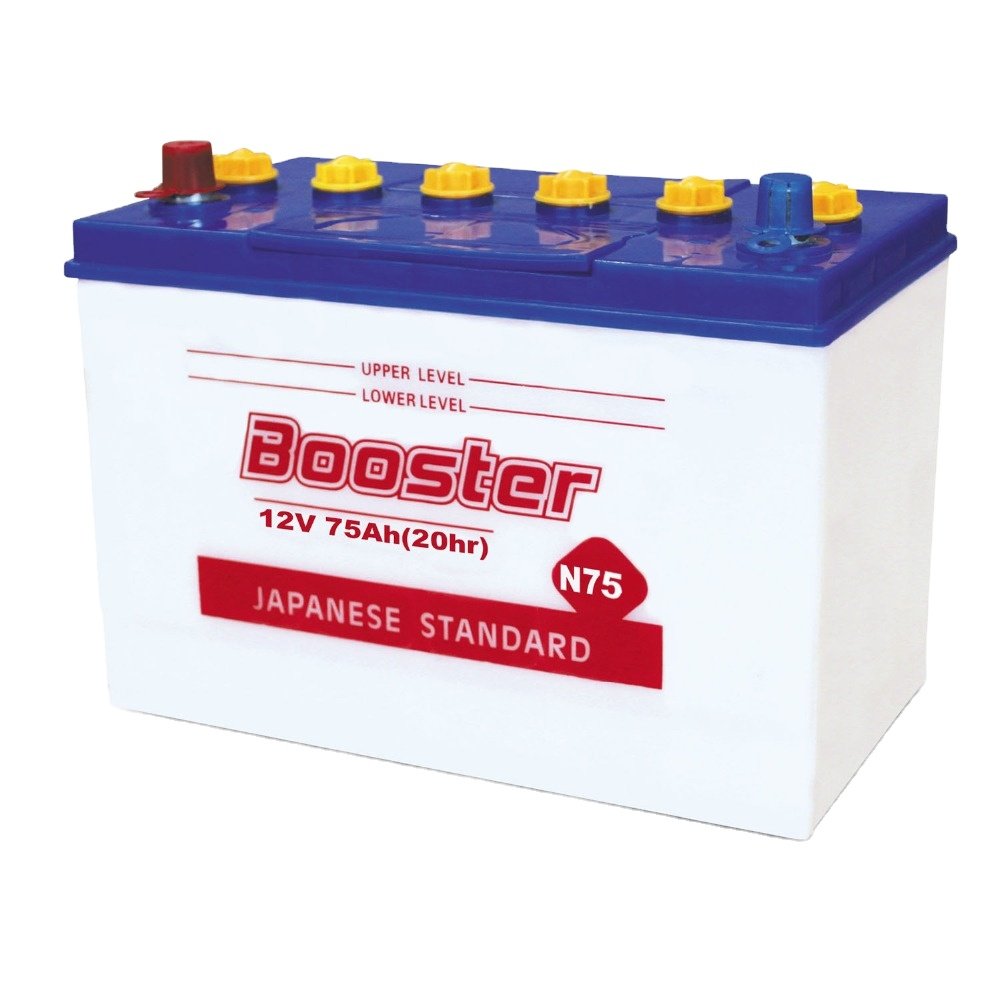 N75 12V 75Ah Wholesaler Dry Charged Car Battery Auto Car and Automotive Battery