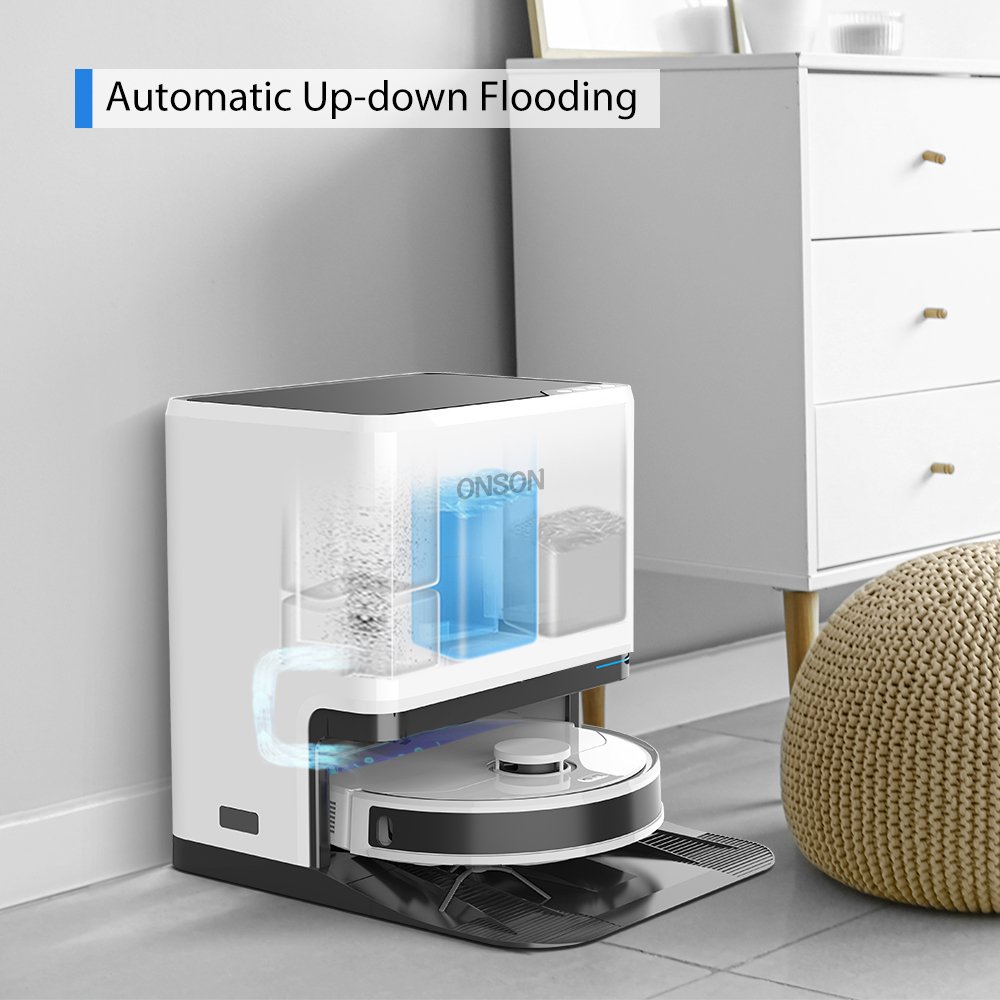 Lidar Smart Wet Dry Floor Mopping Sweeping Robot Vacuum Cleaner with Remote Control Automatic Dropship Household Use