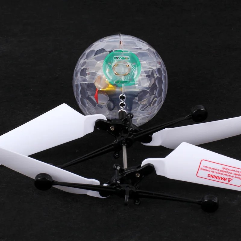 Flying Ball LED Luminous Kid Flight Balls Electronic Infrared Induction Aircraft Remote Control Toys Magic Sensing RC Helicopter