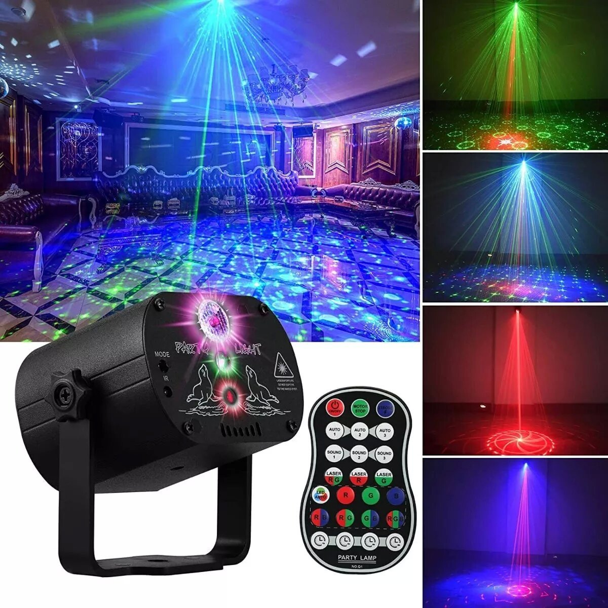 YSH Factory Outlet Sharpy Light for Night Club Battery Mini Dj Party Laser Stage Light Disco KTV Wedding Rgb Led Event Lighting