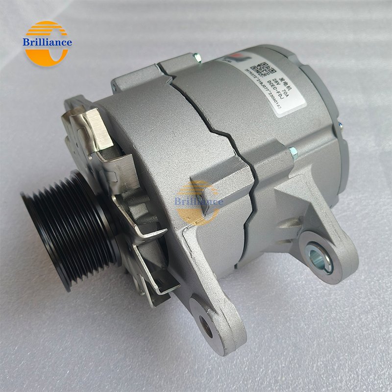 Diesel Engine Alternator for Cummins 6BT 6CT 6L Engine JFZ2710F 21BJ077 28V 70A 3979372 3972529 4939018 3415609