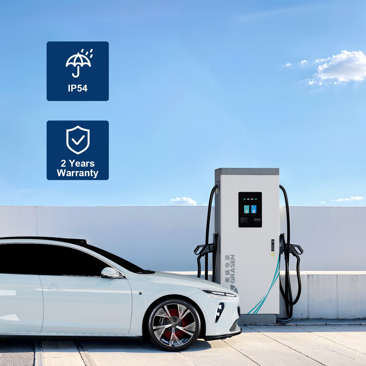 Commercial Project 120kW 200kW GBT Chademo CCS OCPP Management Electric Bus Charging Station EV DC CHARGER EV Charging Stations