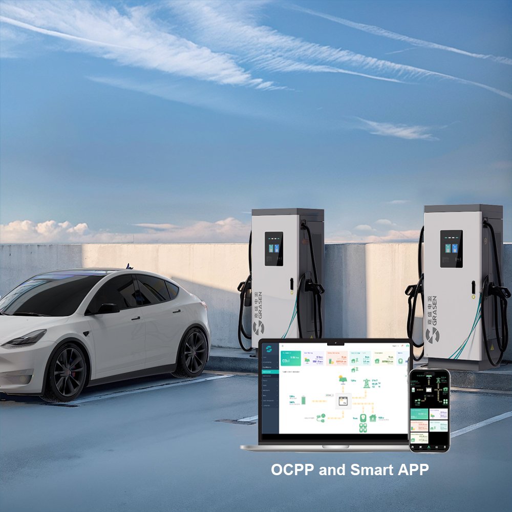 Commercial Project 120kW 200kW GBT Chademo CCS OCPP Management Electric Bus Charging Station EV DC CHARGER EV Charging Stations