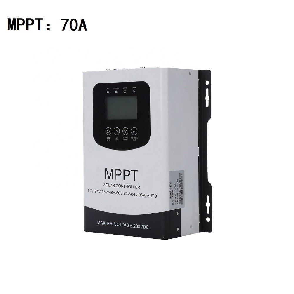 12V 24V 36V 48V 72V MPPT 60A Solar Charge Controller Max PV 160V for Gel or LiFePO4 Battery MPPT Solar Charge Controller