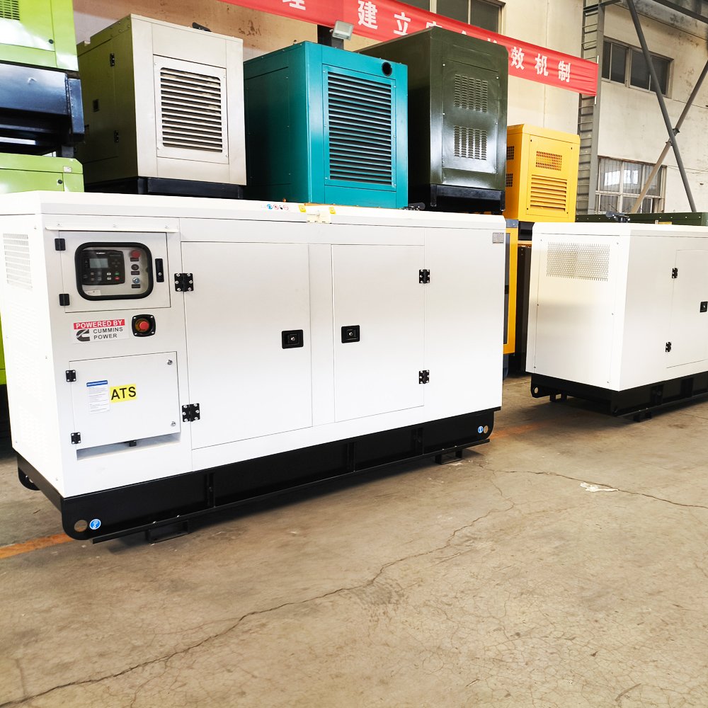 Automatic Start 50KW 75kva Silent Diesel Generator Set with ATS for Home & Industrial Power Backup 80 Kva