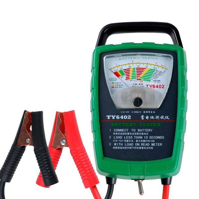 Ty6402 500A 2V 6V 12V Automotive/Car Battery Tester/Alternator/Cranking Brand-new