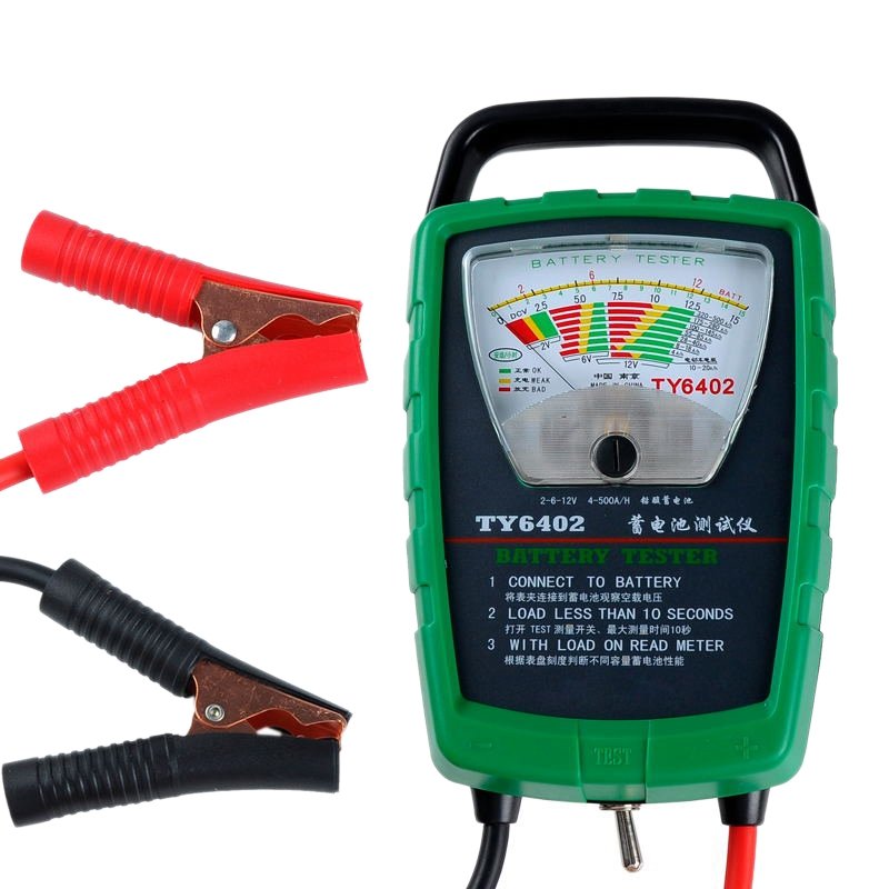 Ty6402 500A 2V 6V 12V Automotive/Car Battery Tester/Alternator/Cranking Brand-new