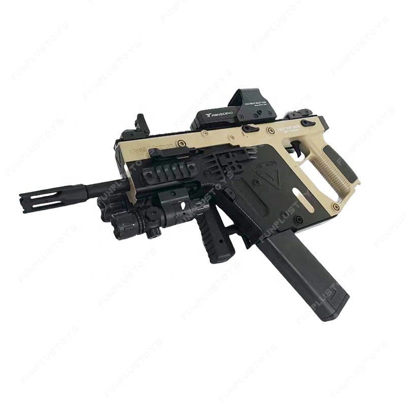 LH Kriss Vector Electric TOY GUN 7MM GEL Ammos AUTO Shooting Blaster Balls Splatter Launcher Fighting Game SAFE Kids Playing Toy