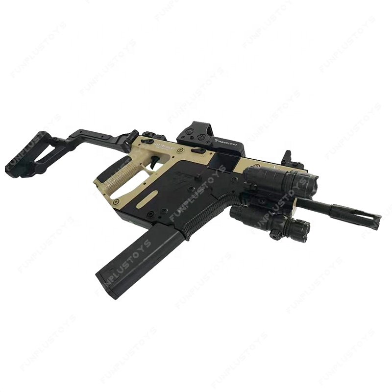 LH Kriss Vector Electric TOY GUN 7MM GEL Ammos AUTO Shooting Blaster Balls Splatter Launcher Fighting Game SAFE Kids Playing Toy