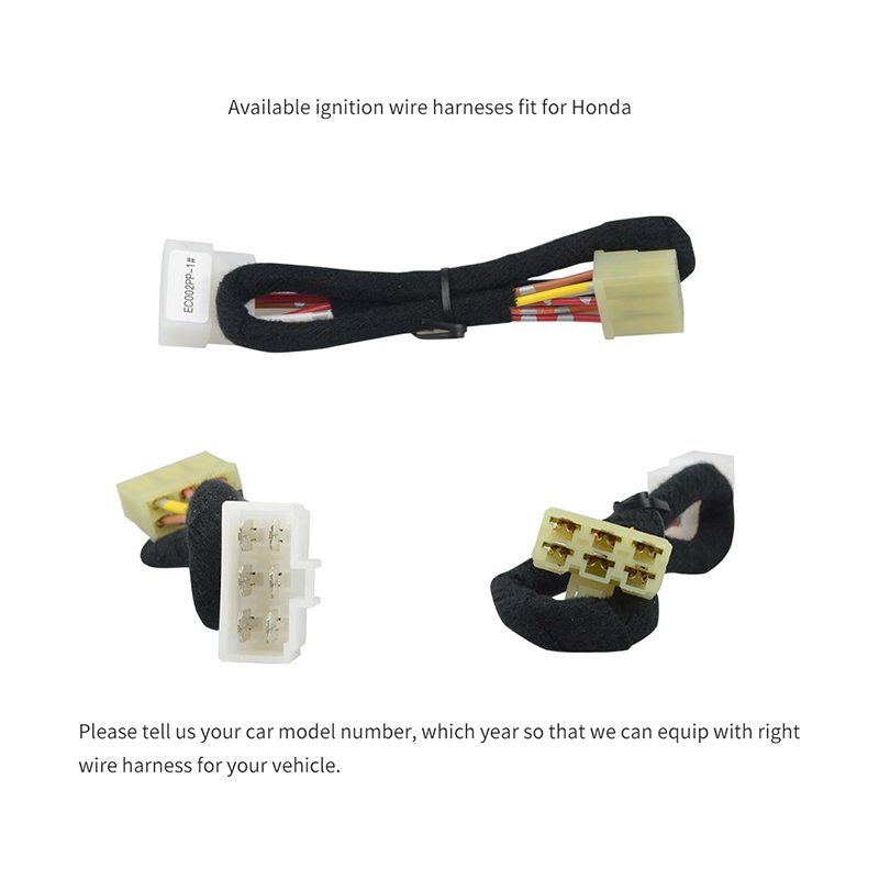 EASYGUARD CAN BUS Easy Install Car Alarm Fits for honda Cars Accord CRV CIVIC Odyssey Remote Stop Push Button Start