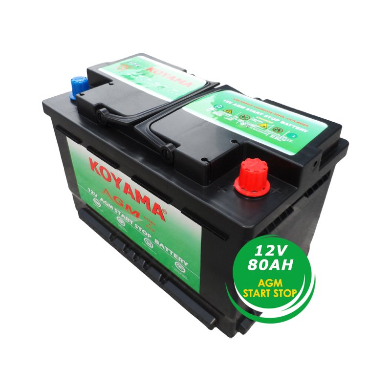 Manufacturer Price Auto Battery 12Volt Rechargeable Start Stop AGM Car Batteries
