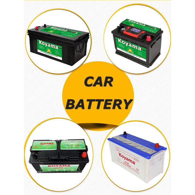 Manufacturer Price Auto Battery 12Volt Rechargeable Start Stop AGM Car Batteries