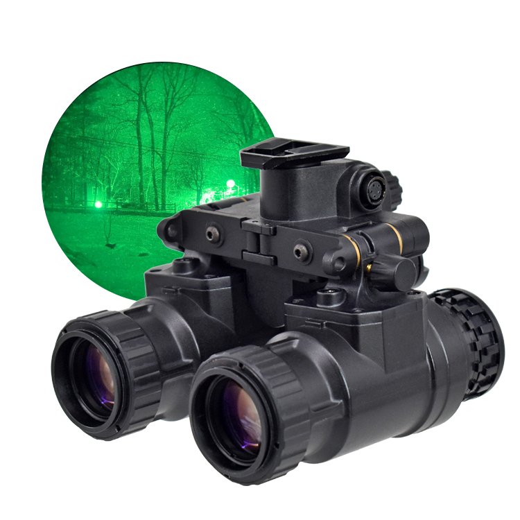 LinduNV LDNVG31L Pvs-31 Helmet Night Vision Binocular Goggles PVS 31 Gen2+ Green Phosphor Image Intensifier Tubes