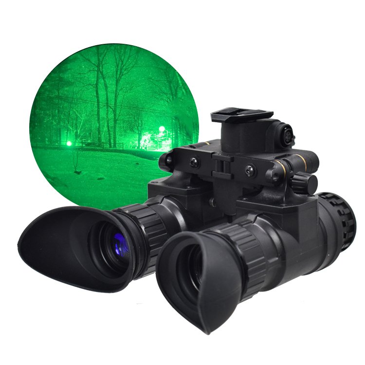 LinduNV LDNVG31L Pvs-31 Helmet Night Vision Binocular Goggles PVS 31 Gen2+ Green Phosphor Image Intensifier Tubes