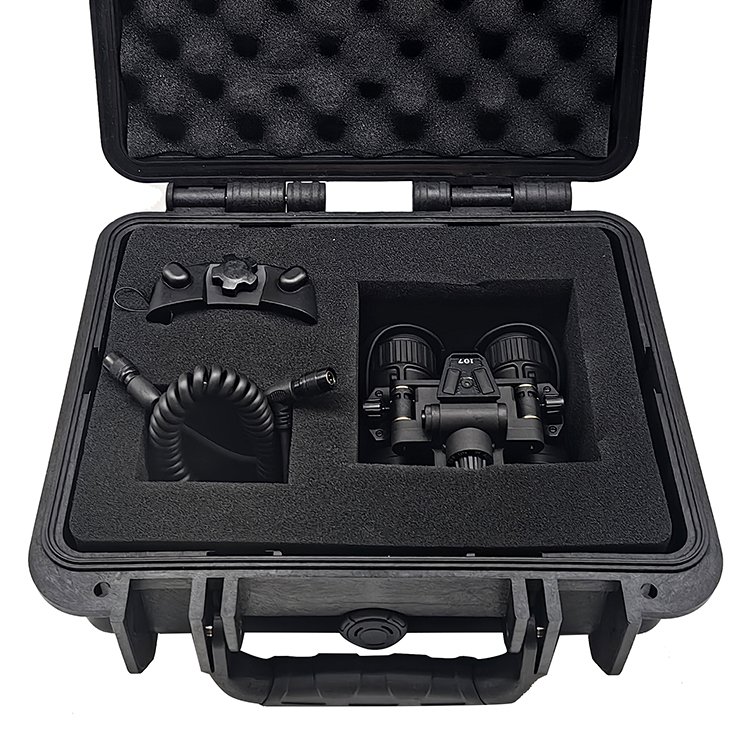 LinduNV LDNVG31L Pvs-31 Helmet Night Vision Binocular Goggles PVS 31 Gen2+ Green Phosphor Image Intensifier Tubes