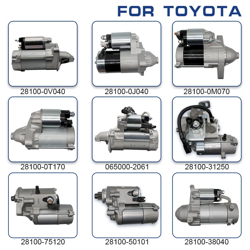 Auto Starter Motor for Nissan Honda Civic Toyota Hilux Vios Mitsubishi Suzuki Mazda