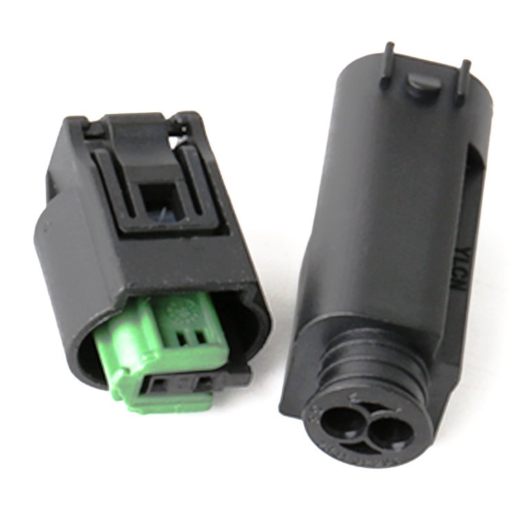2 Way Female ABS Sensor Car Battery Connector for BMW 1-967644-1 968405-1