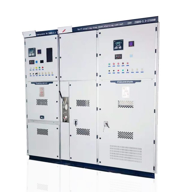 NRZOQDG 6.3kv 3150KW 4000KW 6300KW Motor Auto Coupling Step-down Soft Start Cabinet Motor Auto Coupling Soft Start Device
