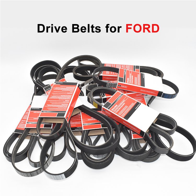 5M5Q6C301AA 3M5Q6C301AA 1232500 Car Alternator Drive V-Ribbed Belt 6PK1306 for FORD Focus II III C-MAX 1.8 2.0 2004-