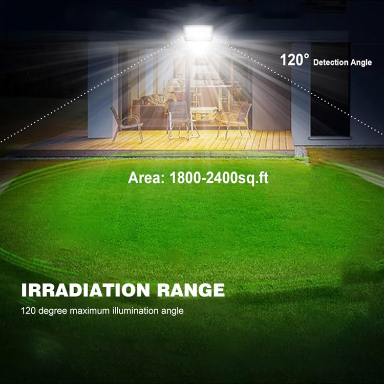 300W500W1000W New High Brightness Outdoor Waterproof LED Courtyard Light Solar Rechargeable Street Light Floodlight