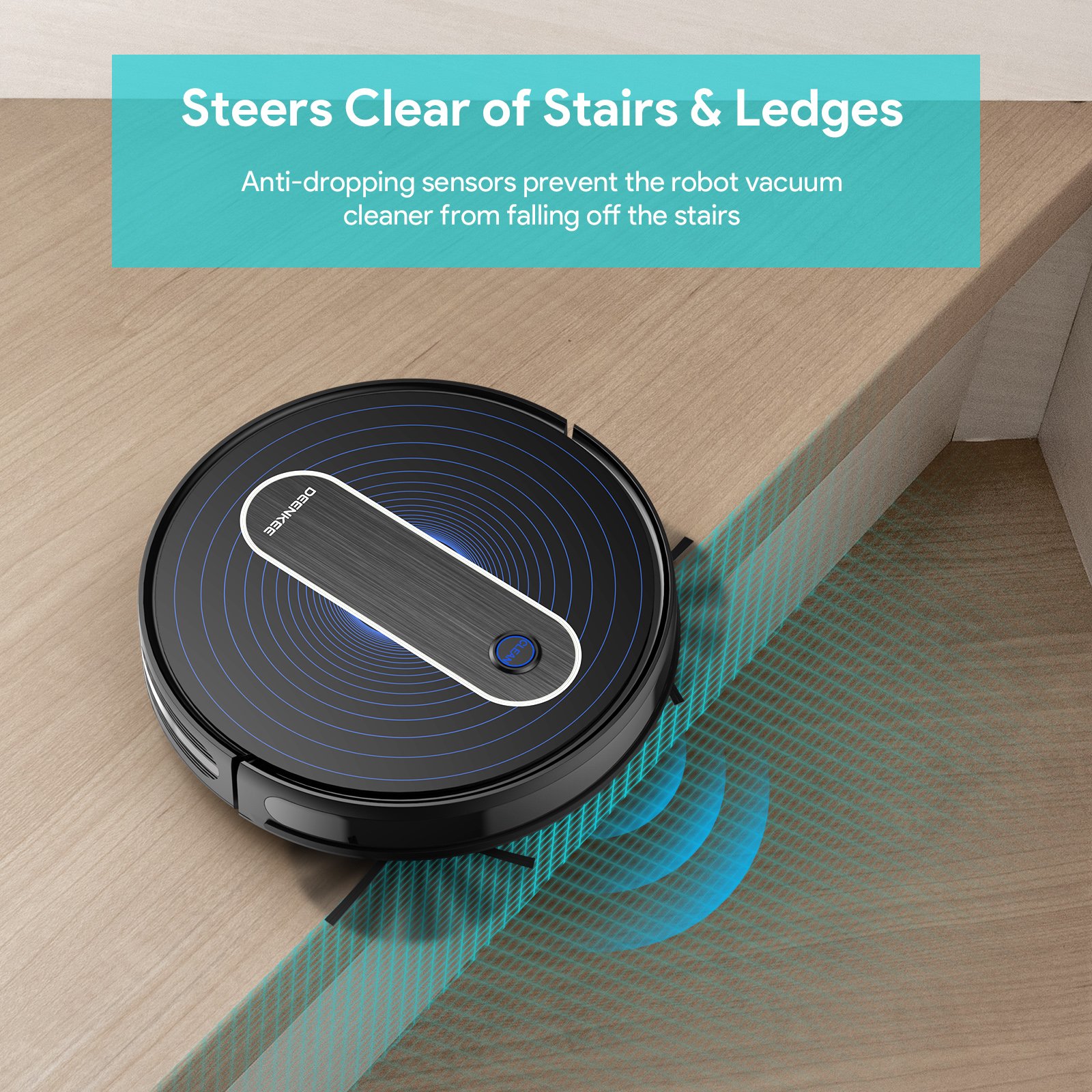 Deenkee DK600 Max Smart Mopping Self Chargeable Auto Charge Heavy Duty New Release Commercial Robot Vacuum Cleaner in Your Phone