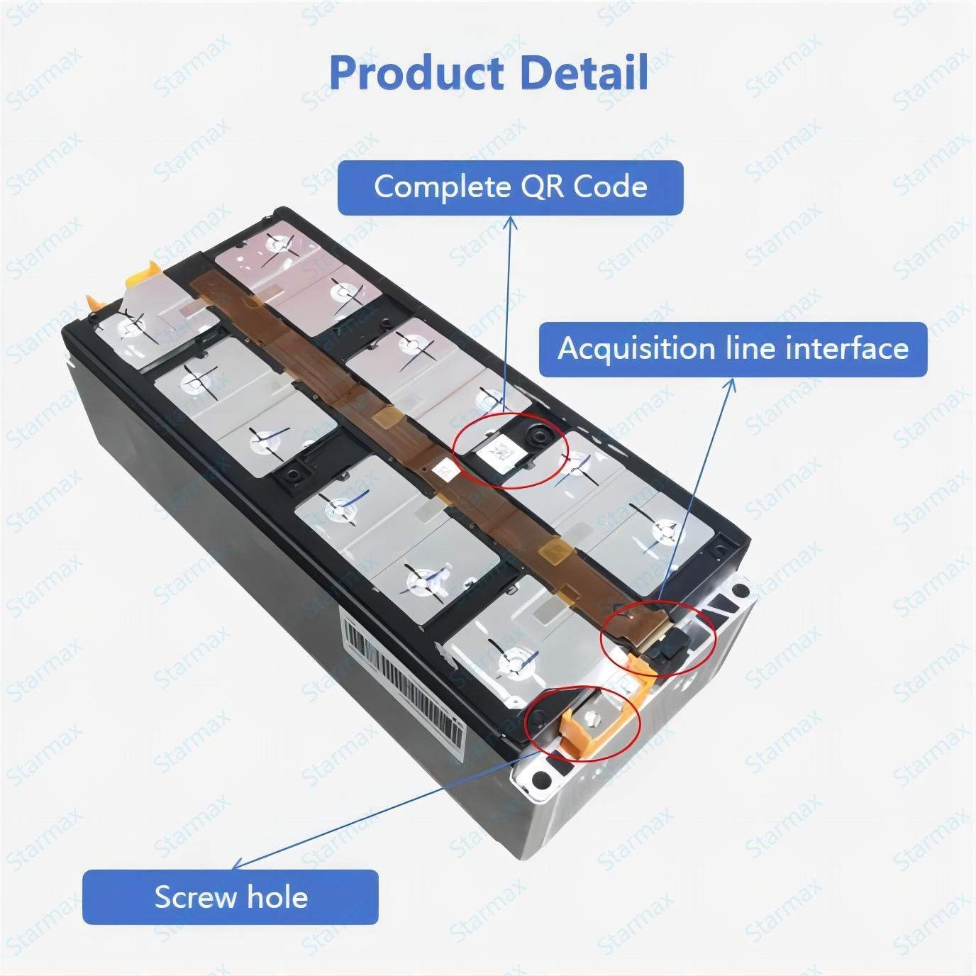 CATL 3.7V NMC 114AH 6S1P 21.9V EV Battery Pack Lithium Ion Cell Electric Car Auto Battery Module