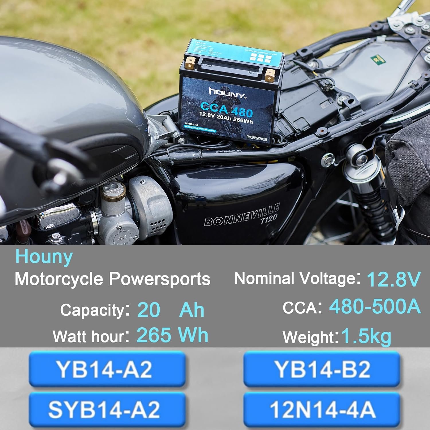 LiFePO4 12V 20Ah Motorcycle Battery Reliable Starting Power for Electric Motorcycles