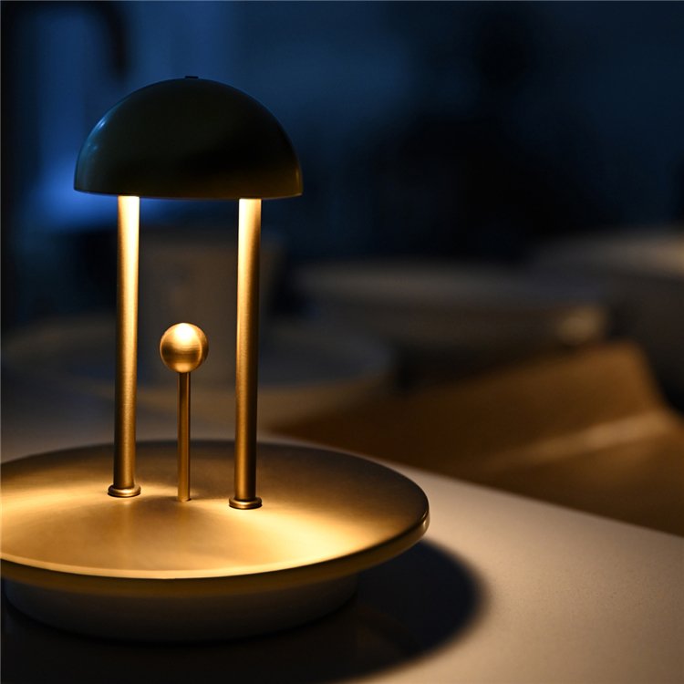 Indoor Beautiful Kids Mini Stand Night Lamp USB Rechargeable Motion Sensor Dimmable Bedroom Battery LED Table Light