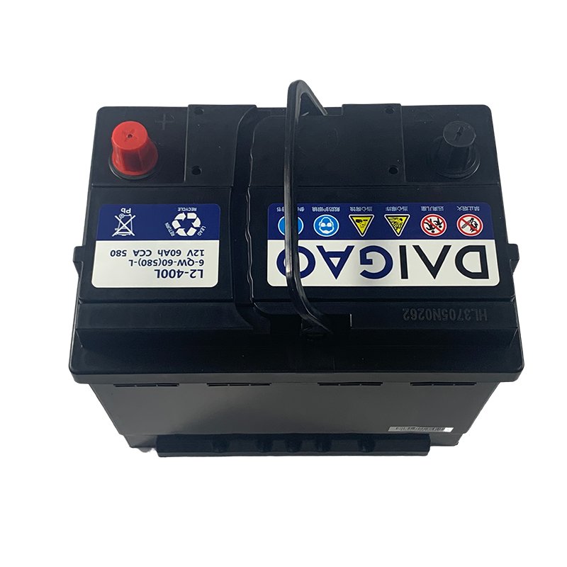 12V 60AH Auto Start Battery High Quality Auto Power Battery for Cars