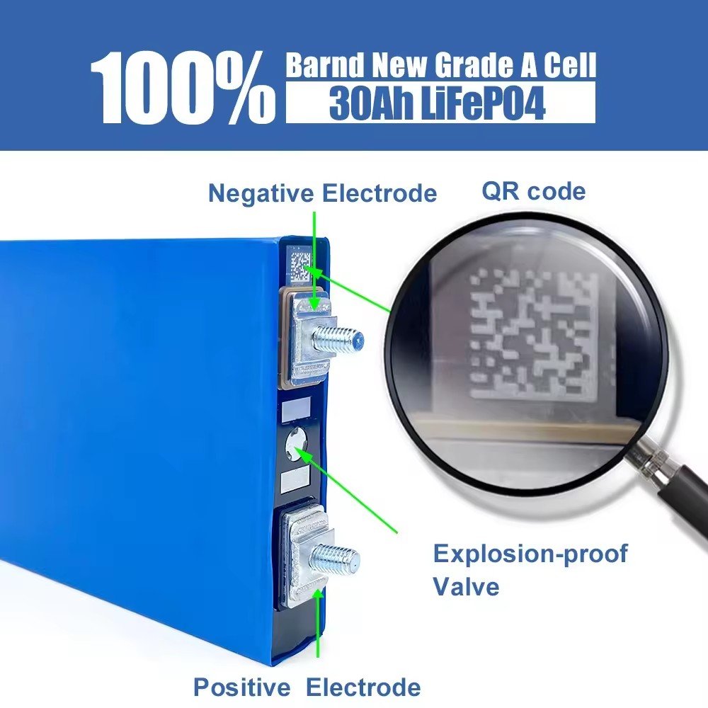 Gotion 3.2V 30Ah LiFePO4 Battery Cell Rechargeable 3.2V Auto Rechargeable Lifepo4 Batteries
