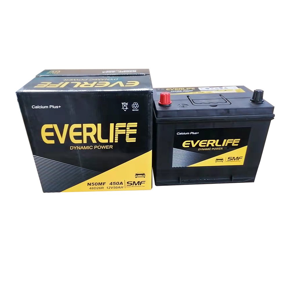 MF 12v Car Battery OEM Color/type High Quality Cheap Price 50ah Start Battery Lead Acid Batteries N50