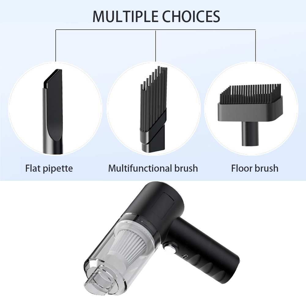 5500PA Wireless Car Vacuum Cleaner Blowable Cordless Handheld Auto Vacuums Portable Dual Use Mini Vacuum Cleaner