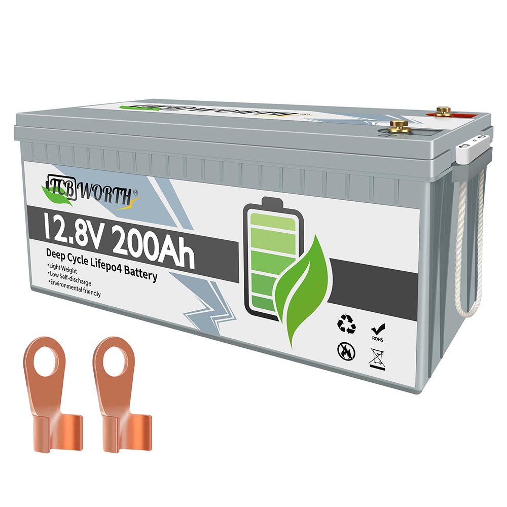 12V 100Ah 200Ah Rechargeable Lithium Battery Fishing Boat AGV RV Golf Cart Auto Battery Lifepo4 100Ah Battery