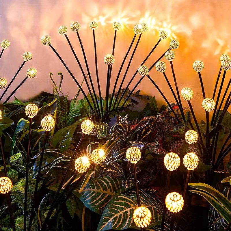 12 Led Solar Moroccan Lights Energy Saving Solar Garden Decoration Lamp Solar Pathaway Swaying Light for Outdoor Patio Yard Xmas