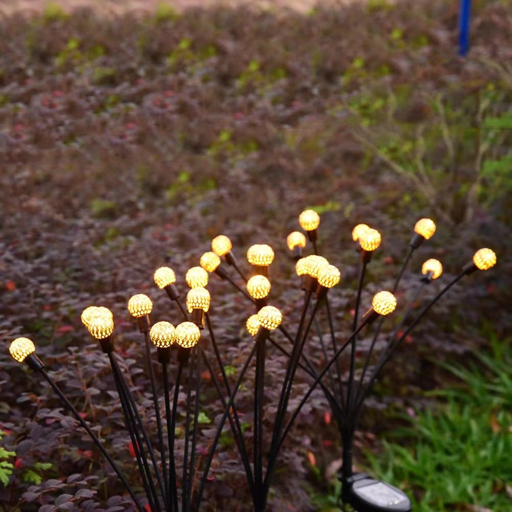 12 Led Solar Moroccan Lights Energy Saving Solar Garden Decoration Lamp Solar Pathaway Swaying Light for Outdoor Patio Yard Xmas