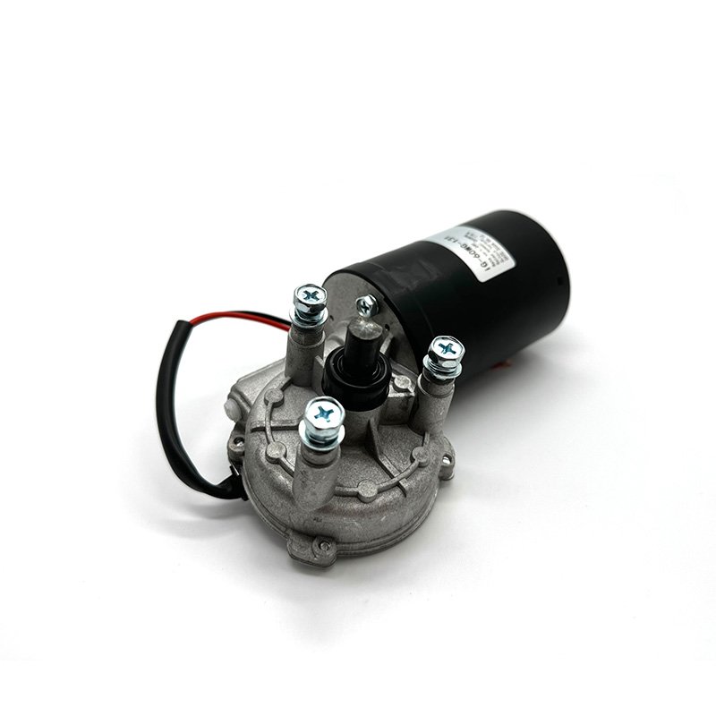 Durable and Efficient 12V/24V DC Brushless Worm Metal Gear Motor for Fan Pump Electric Bicycle Use