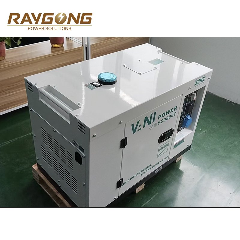 China cummins Engine Portable 10kva Genrater 5w 6w 7.5w 8w 3 Single Phase Mini Generators for Home Use