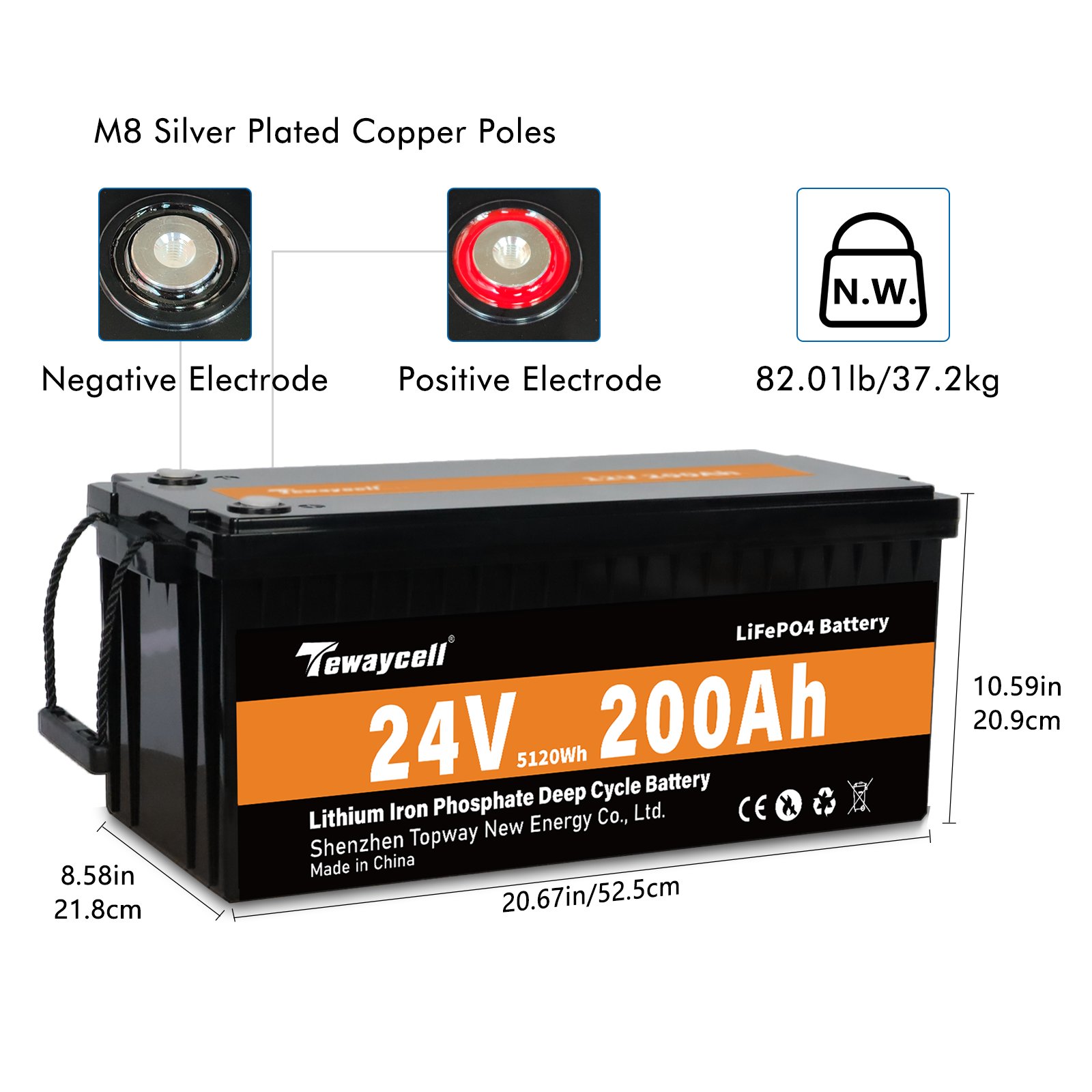 Best Selling 24v Energy Storage Battery 12v 48v 51.2v 50ah 100ah 200ah 300ah 400ah Lithium Iron Lifepo4 Battery With Bms