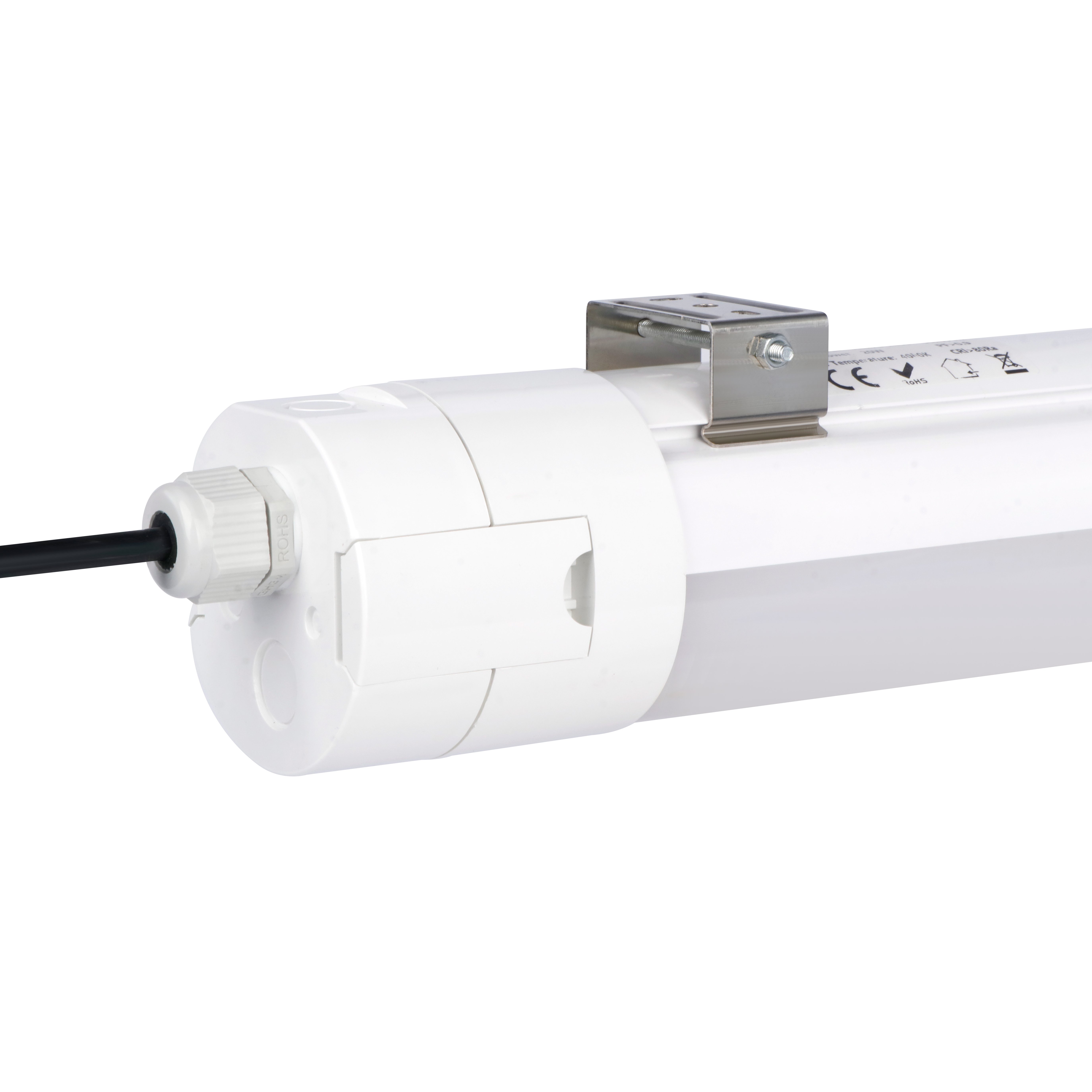 IP66 Weatherproof Fixture Lamp Dimming Sensor Emergency Battery Warehouse Batten Linear Lights Tri Proof LED Light Fitting