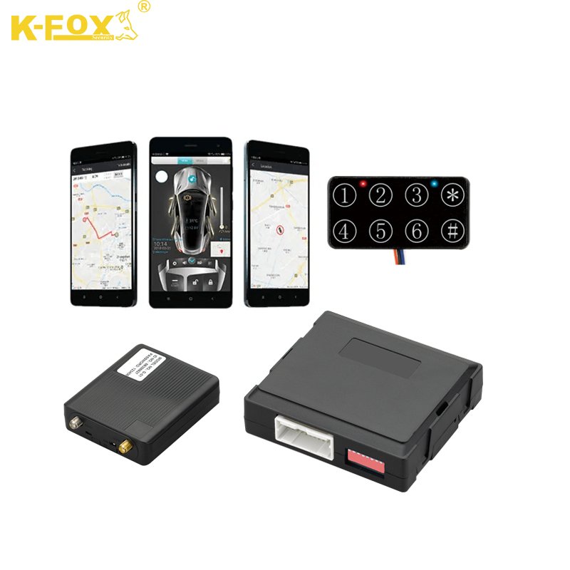 Upgrade Car Remote Ignition Start with Original Remote Control to Start the Engine Phone App Push Button Stop Alarm System