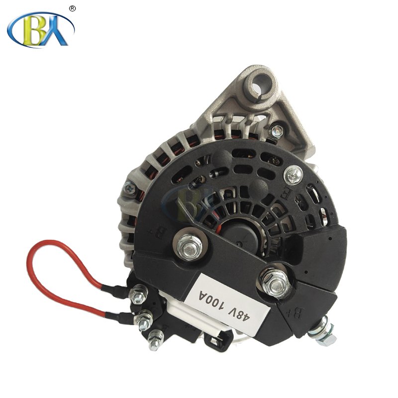 Customized auto spare parts High power Auto Alternators 48V 100A