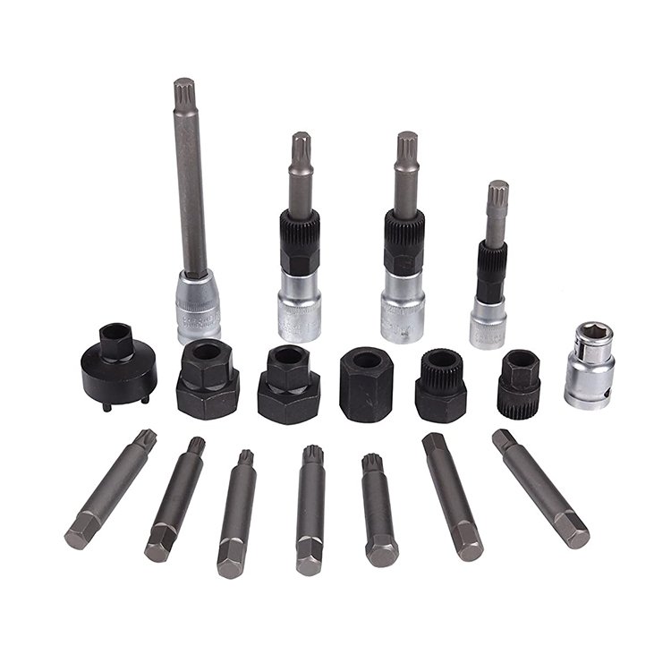 Automotive Puller Tool Set, Alternator Decoupler Pulley Alternator Pulley Removal Tool Alternator Decoupler Pulley