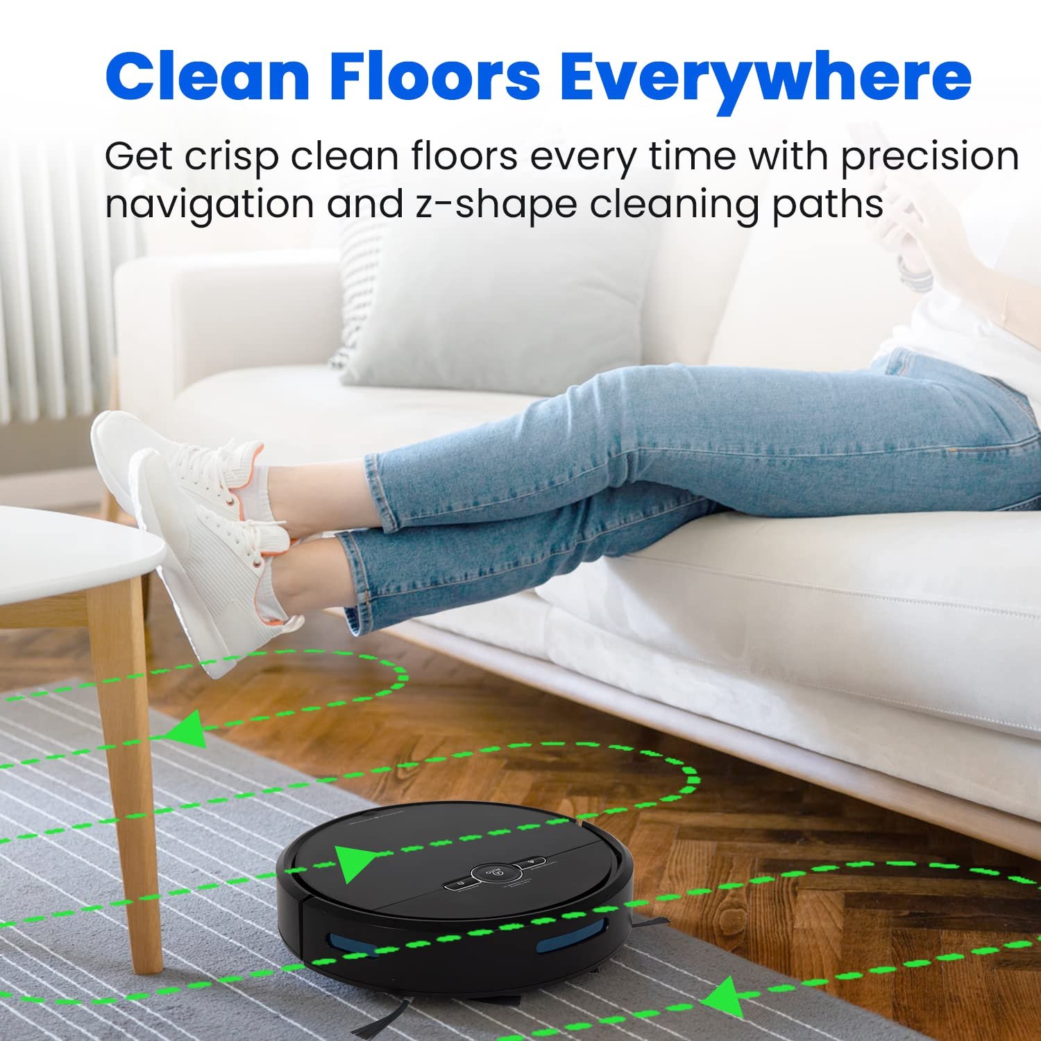 3 in 1 Smart APP Automatic Self Charging Electric Robot Vacuum Cleaner With Mop Sweep Function for Home House Floor Wet and Dry