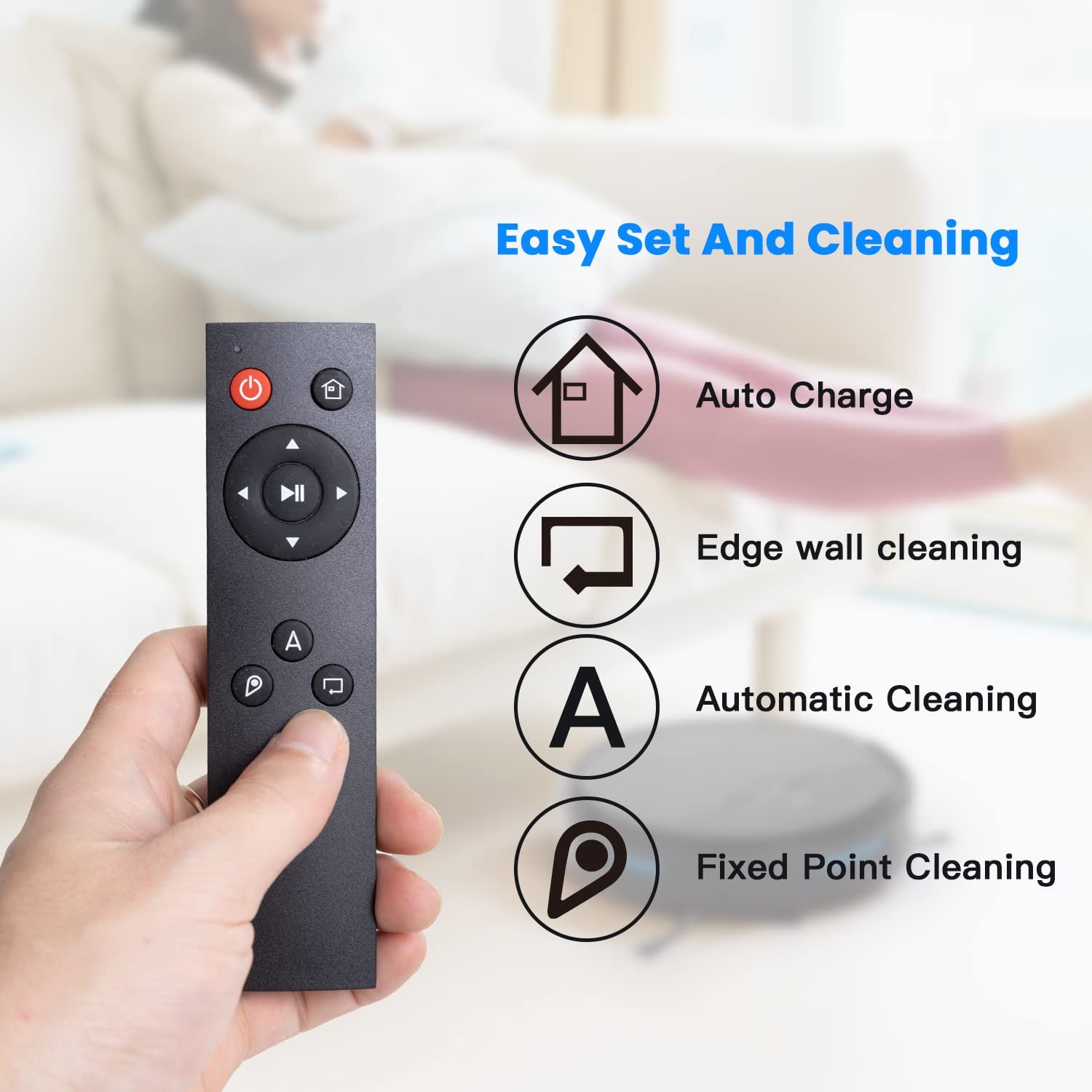 3 in 1 Smart APP Automatic Self Charging Electric Robot Vacuum Cleaner With Mop Sweep Function for Home House Floor Wet and Dry