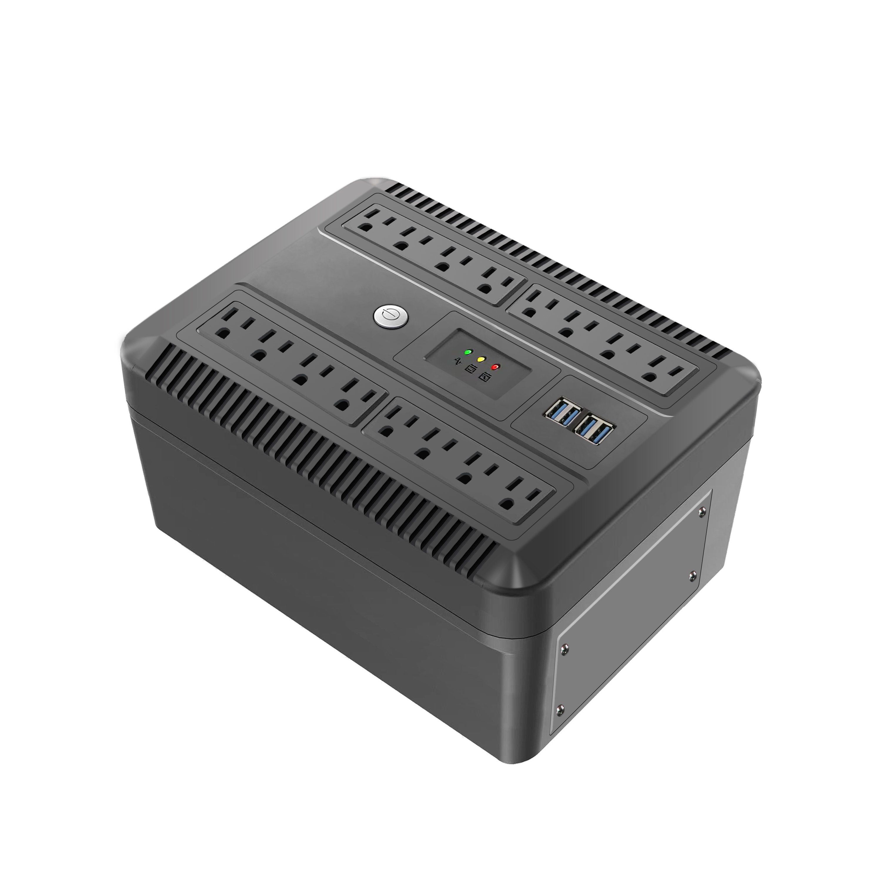 850VA Multiple Sockets Rack Offline UPS Single Phase Built-in Lead Acid Battery Delivery to Russian Federation